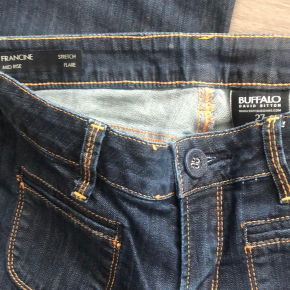 Buffalo David Bitton Francine Stretch Flare sz27 - Picture 4 of 4